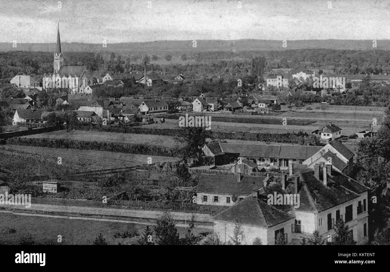 Postcard of Murska Sobota 1911 (3 Stock Photo Alamy