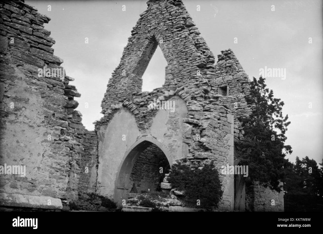 Ruinous Example Bara Church Ruin, located in Sweden, is a historical site listed by the ...