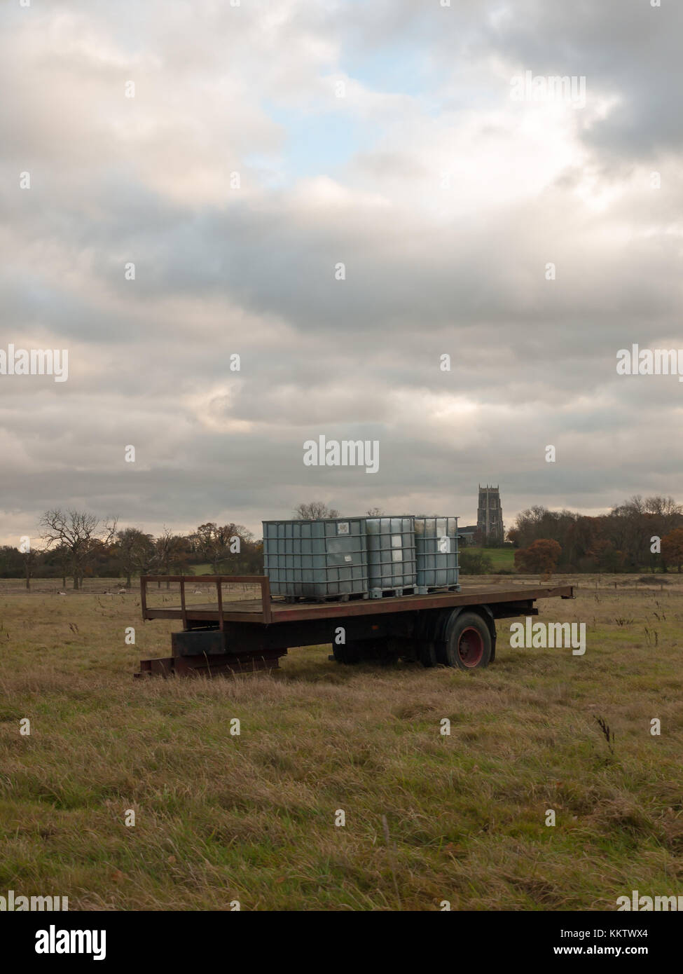 agriculture metal storage units trunk back field food; essex; england