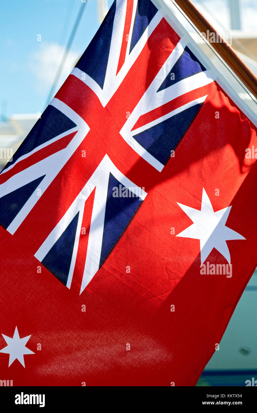 Australian Red Ensign Flag High Resolution Stock Photography and Images -  Page 2 - Alamy