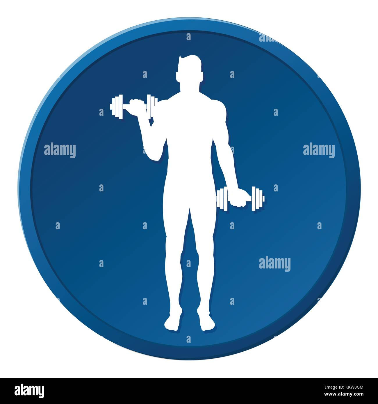 Man People Athletic Gym Gymnasium Body Building Exercise Stock Photo