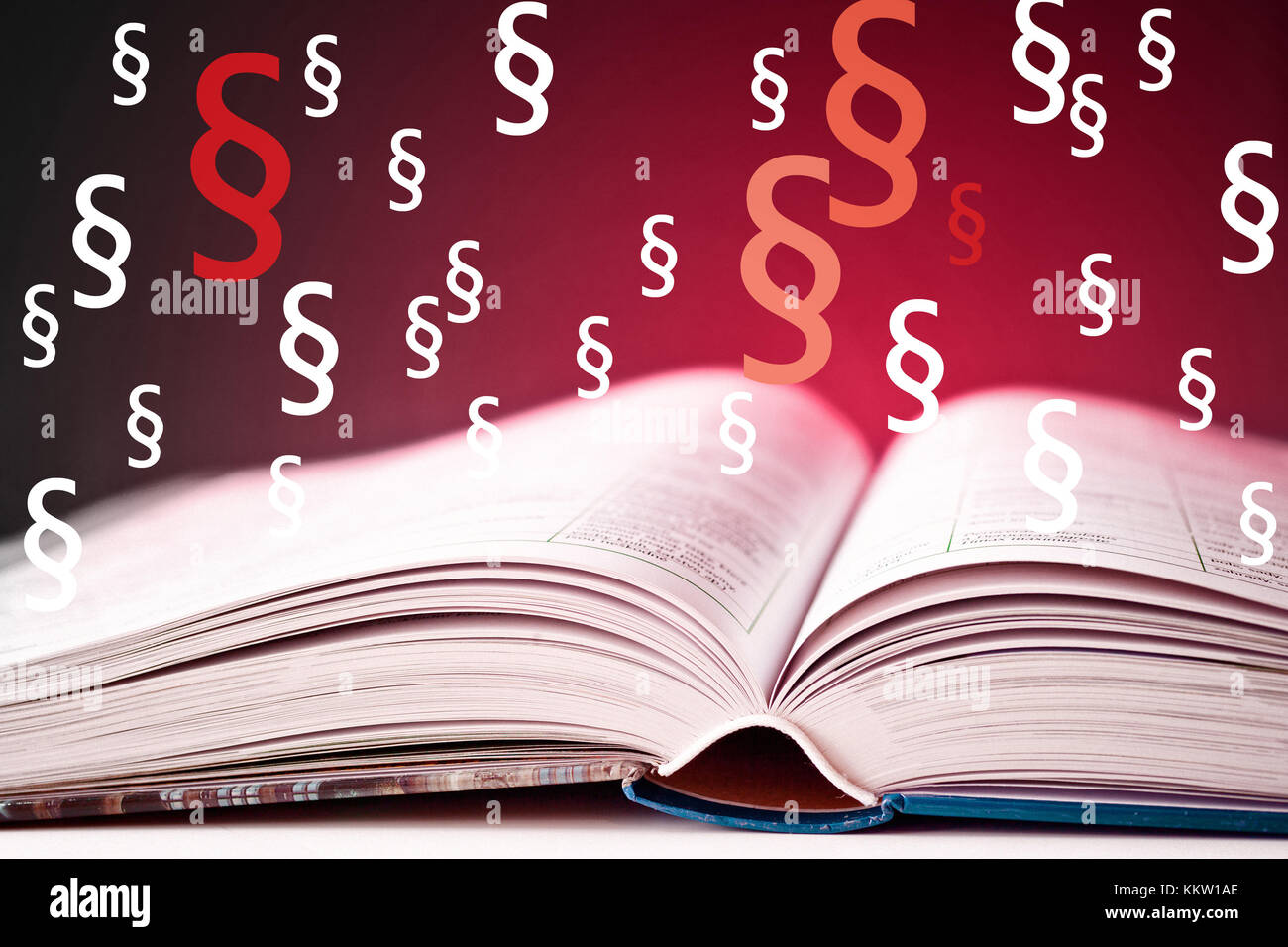 law and justice paragraph sign code of law book Stock Photo Alamy