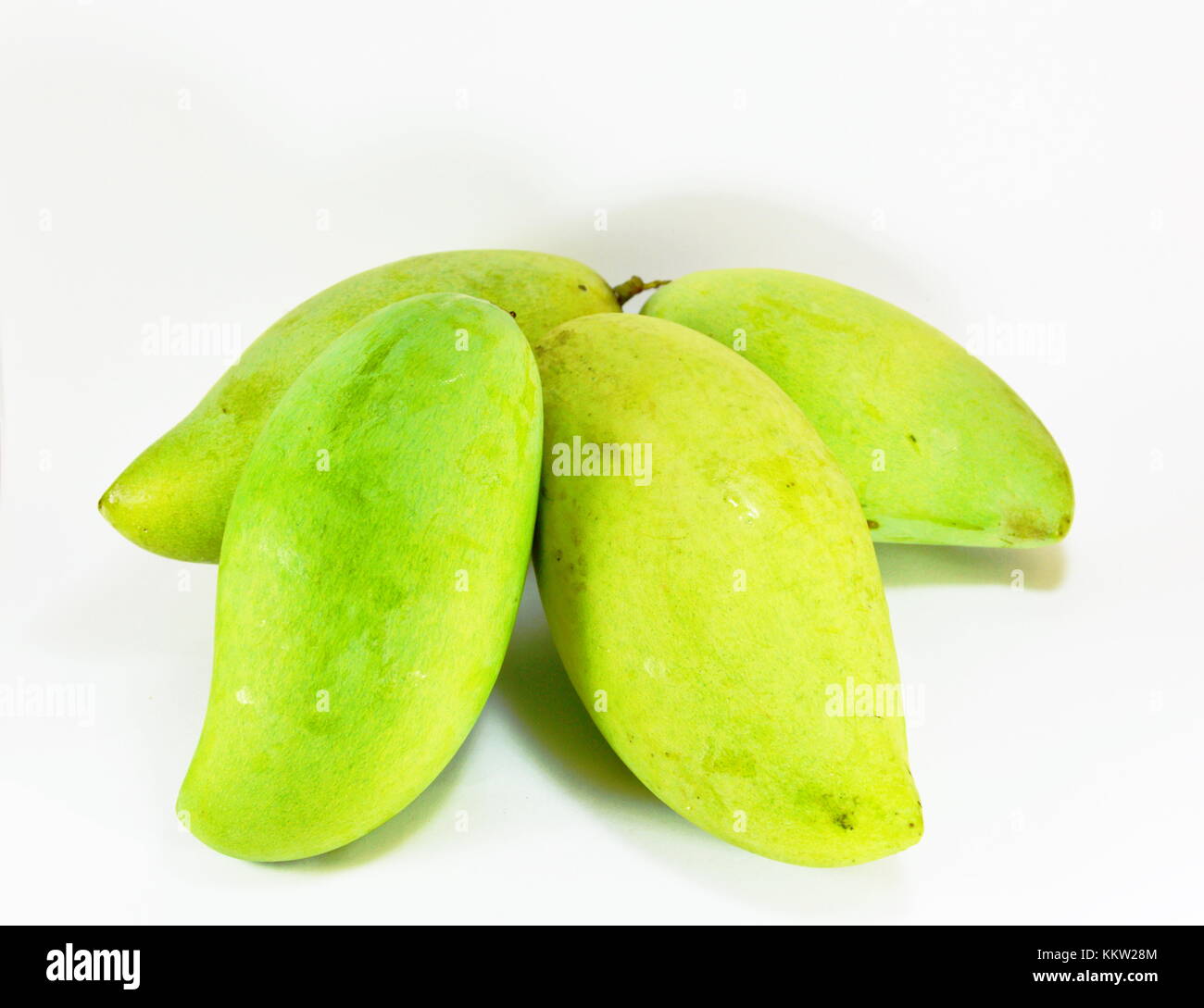 mango ripen on white background Stock Photo - Alamy