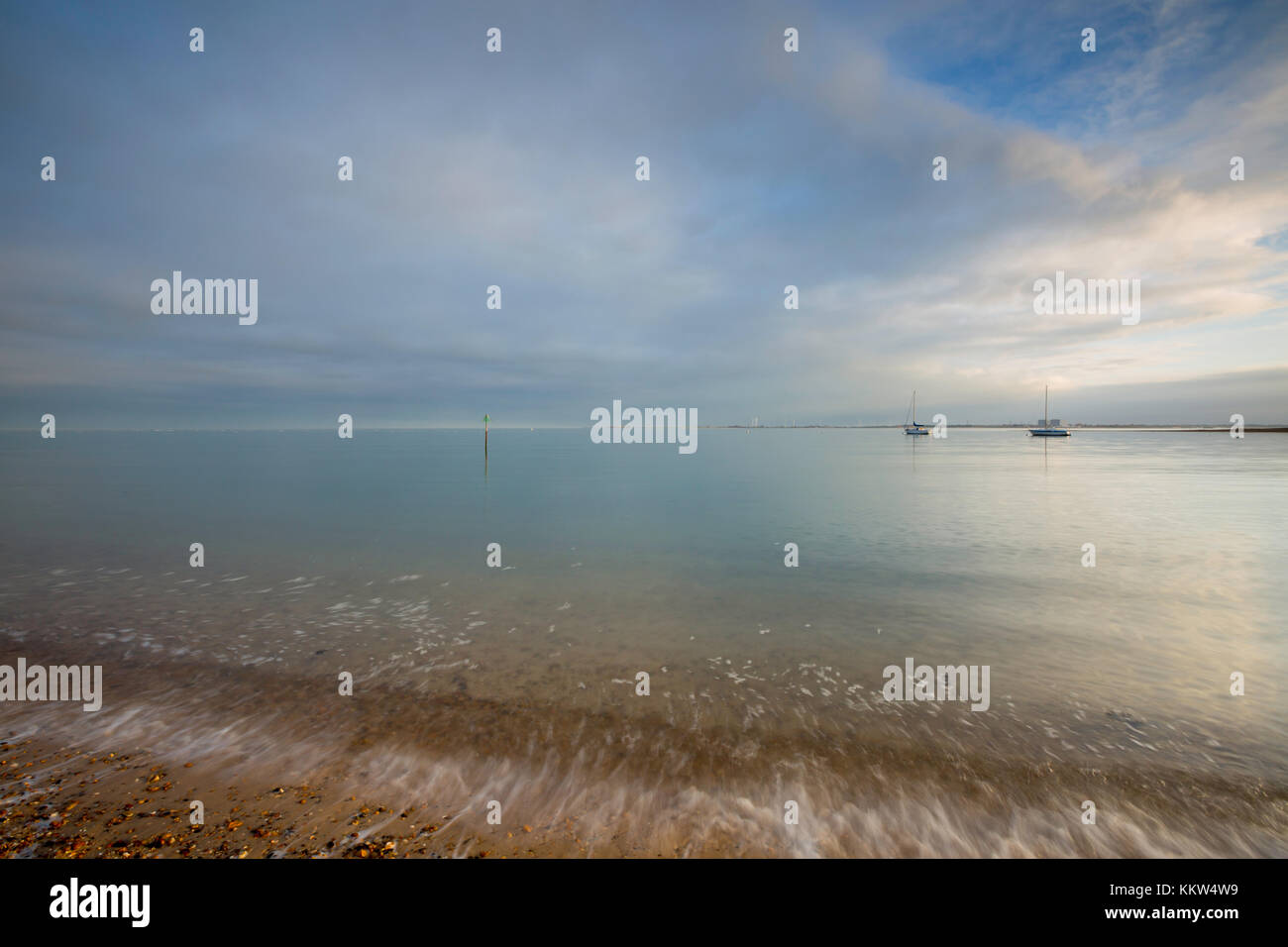 West Mersea sunset, East Mersea, Essex Stock Photo Alamy