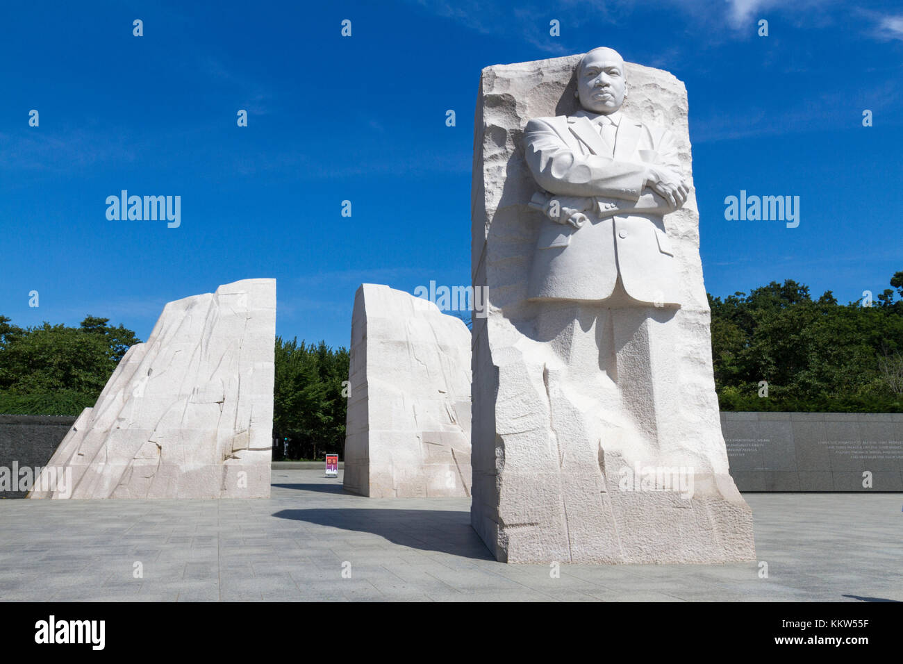 The Martin Luther King Jr. Memorial, 1964 Independence Avenue, S.W., Washington DC, USA. Stock Photo