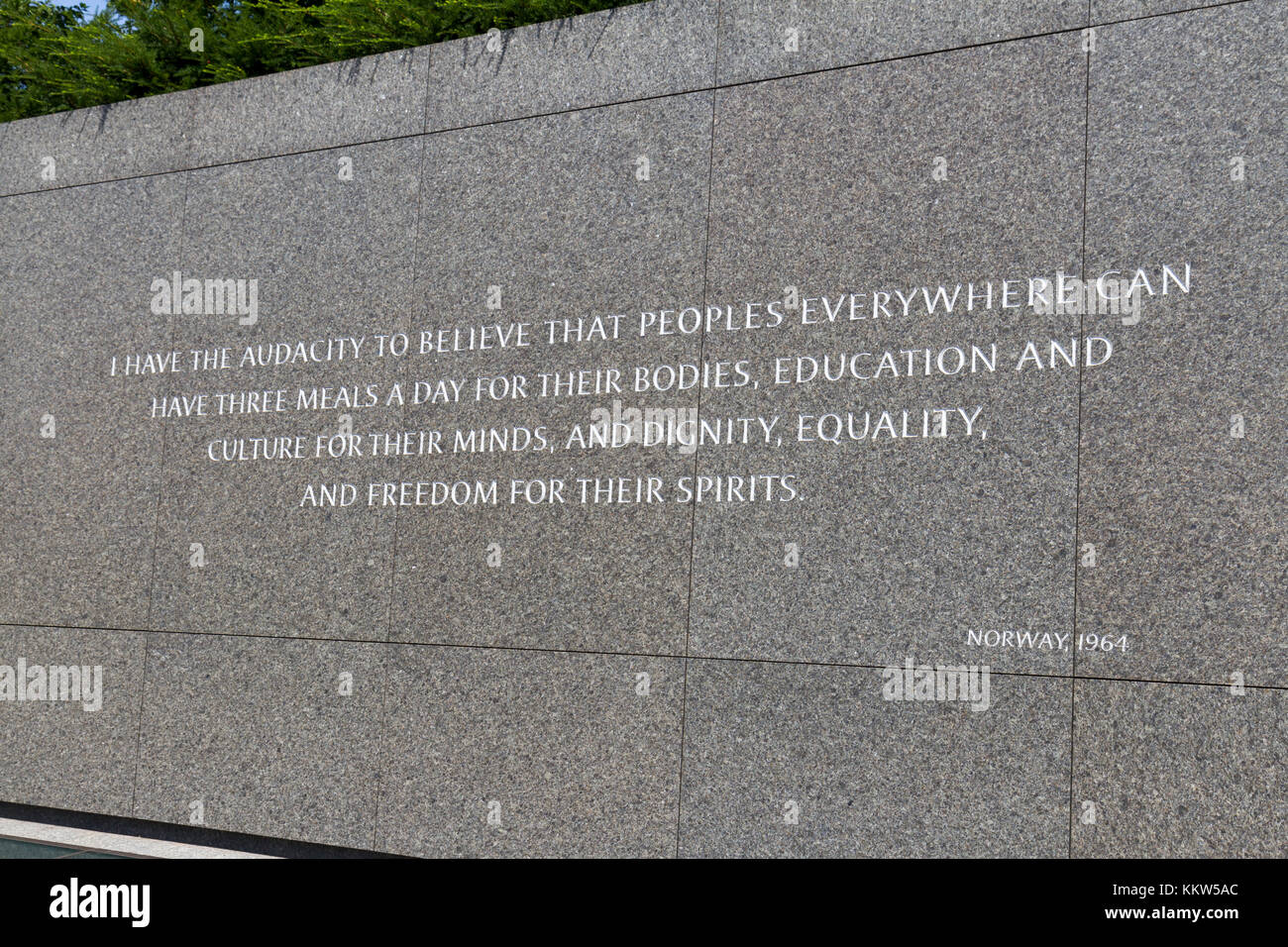 Martin Luther King Jr quotation on the Inscription Wall, Martin Luther ...