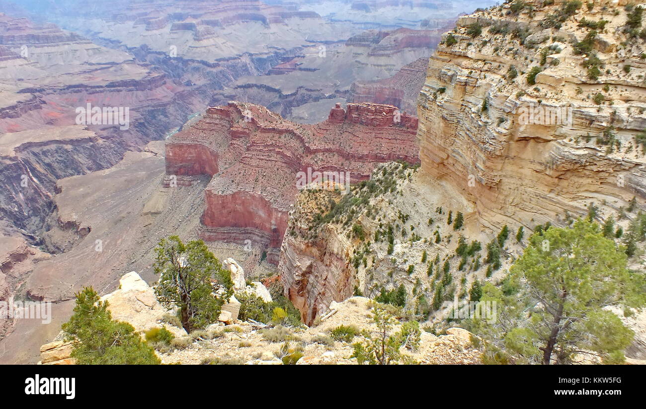 Battleship Butte at the Grand Canyon Stock Photo - Alamy