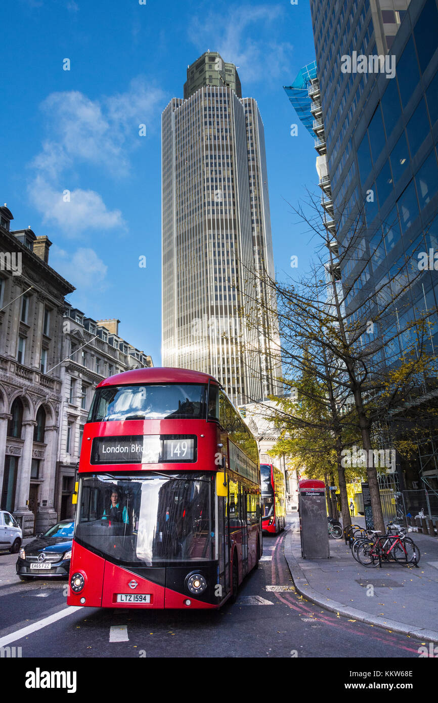 The Leadenhall Building, Tower 42, Leadenhall Street, London, EC3V, UK Stock Photo