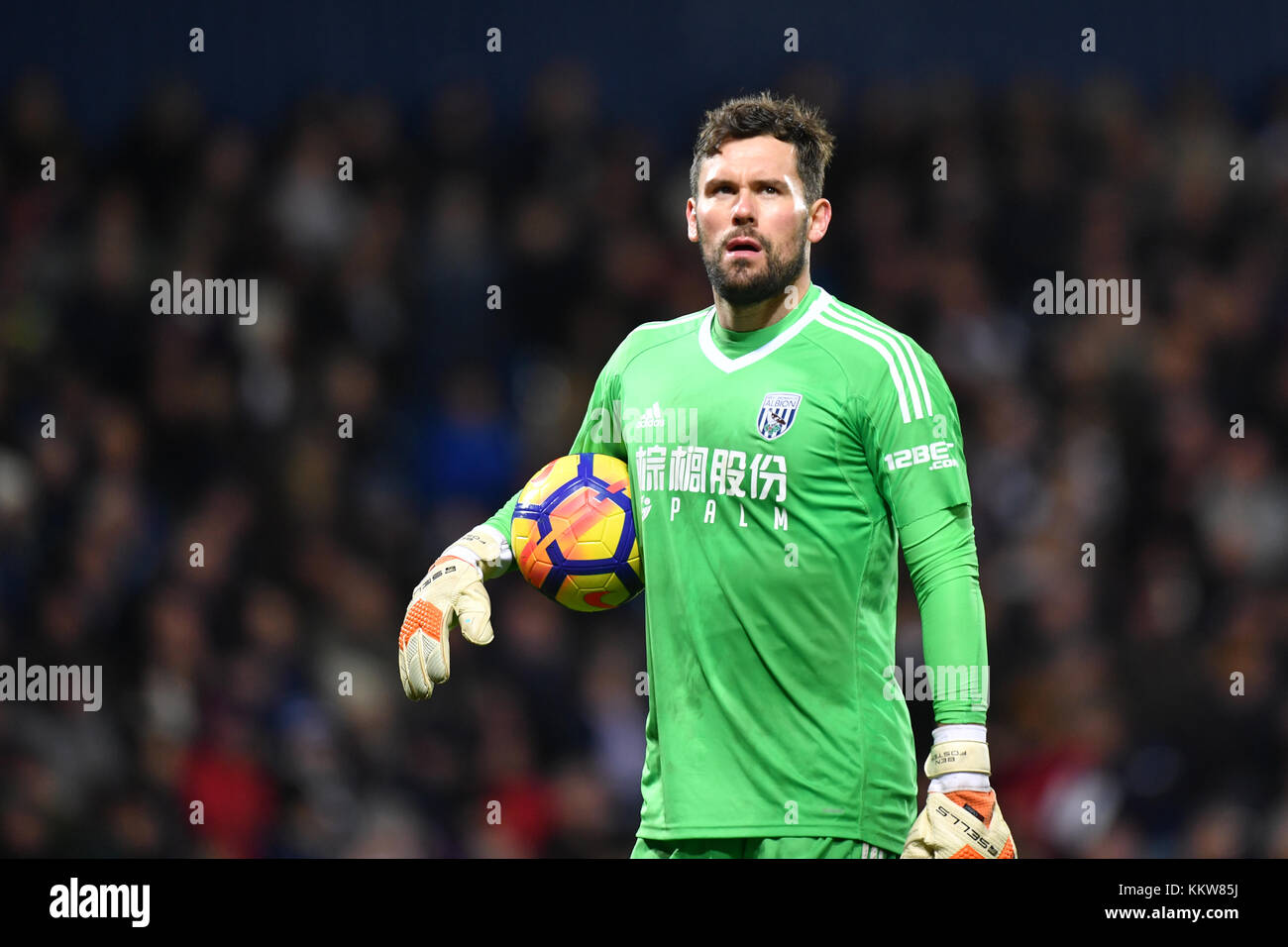 West Bromwich Albion goalkeeper Ben Foster Stock Photo Alamy