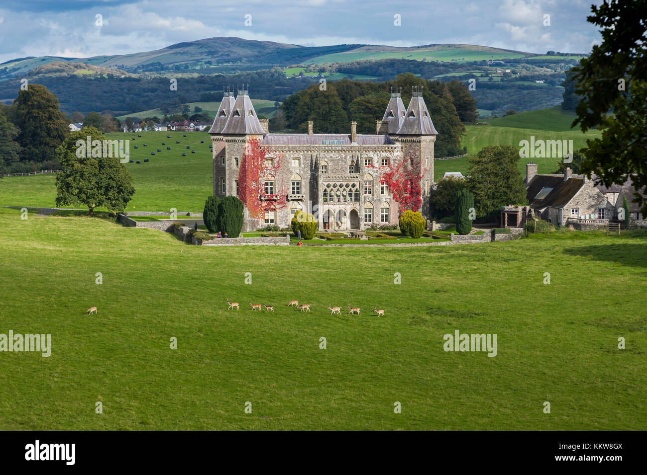 Newton House, Llandeilo, West Wales Stock Photo Alamy