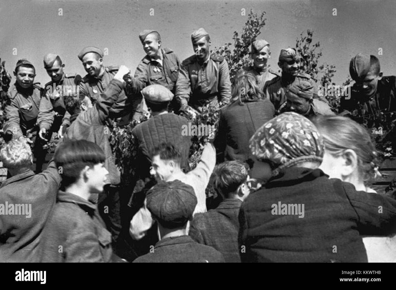 Встреча освободителей 1945