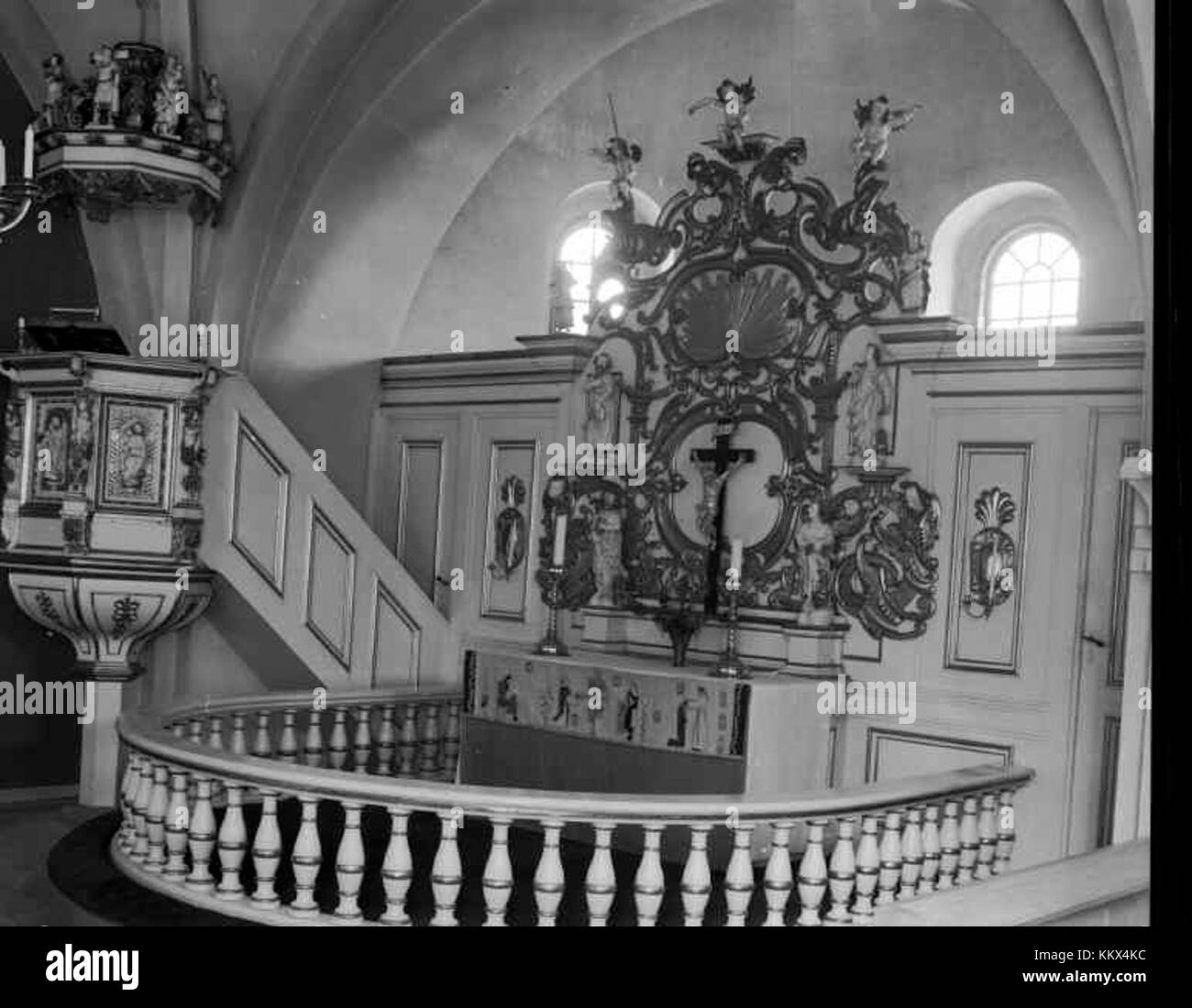 Bollerups Church, situated in Tomelilla Municipality, Sweden, is a ...