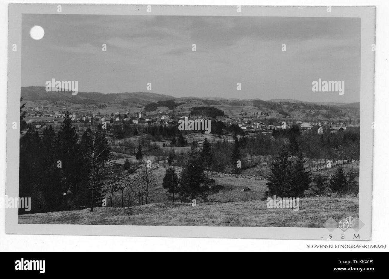 A postcard depicting Logatec, a town located in Slovenia. Known for its ...