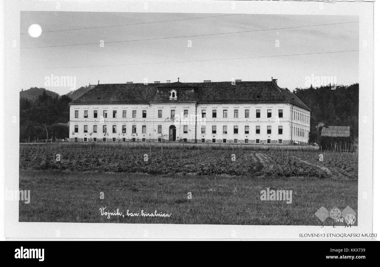 Postcard of Vojnik (3) Stock Photo