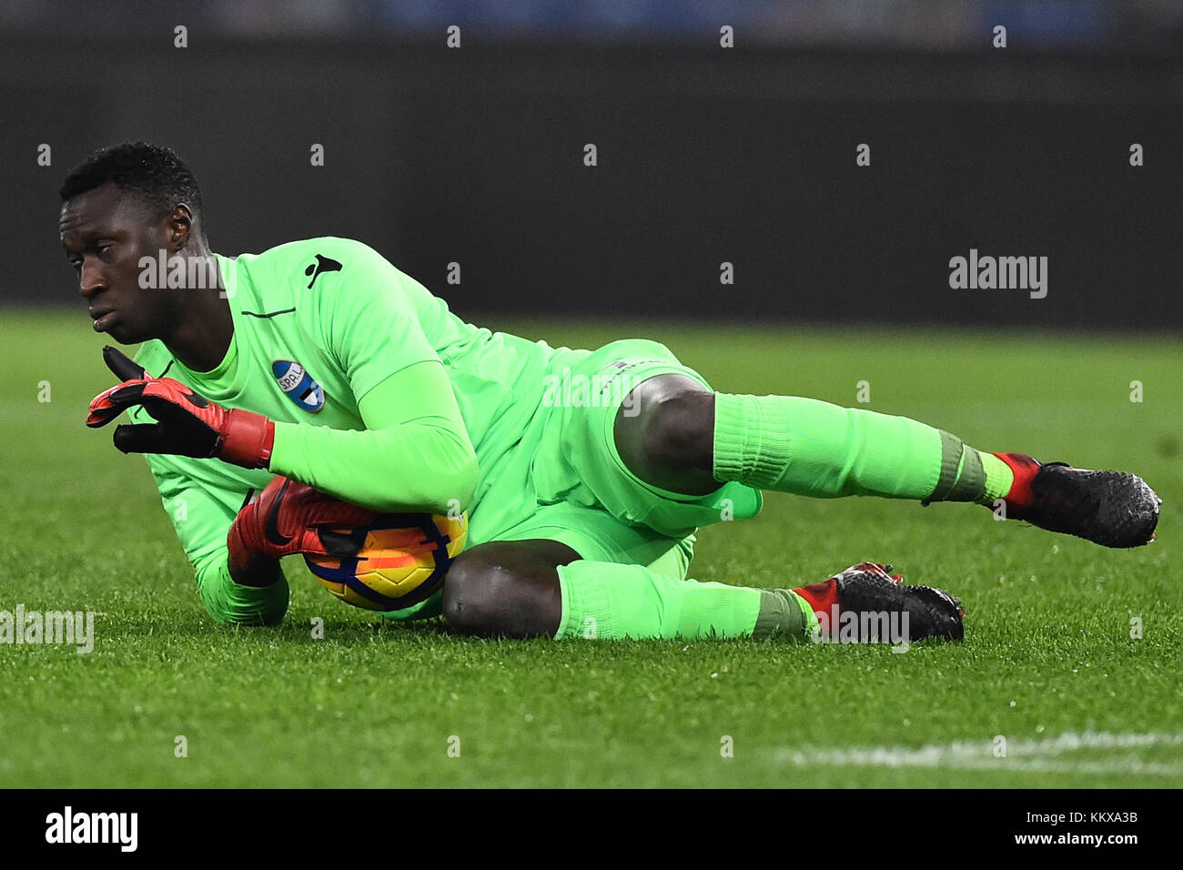 Rome, Italy. 02nd Dec, 2017. Rome 01-12-2017 Football Lega Serie A Olimpic Stadium Roma Spal in the picture Alfred Gomis Fotografo01 Credit: Independent Photo Agency/Alamy Live News Stock Photo