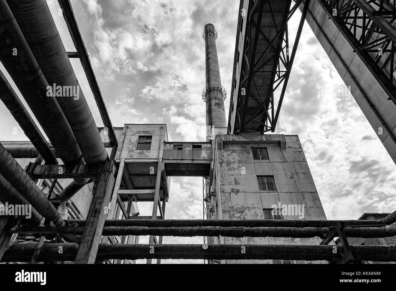 Old factory beijing Black and White Stock Photos & Images - Alamy