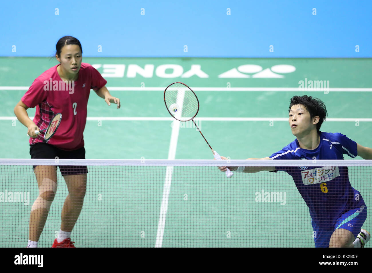 Tadayuki Urai & Megumi Yokoyama, DECEMBER 1, 2017 Badminton The