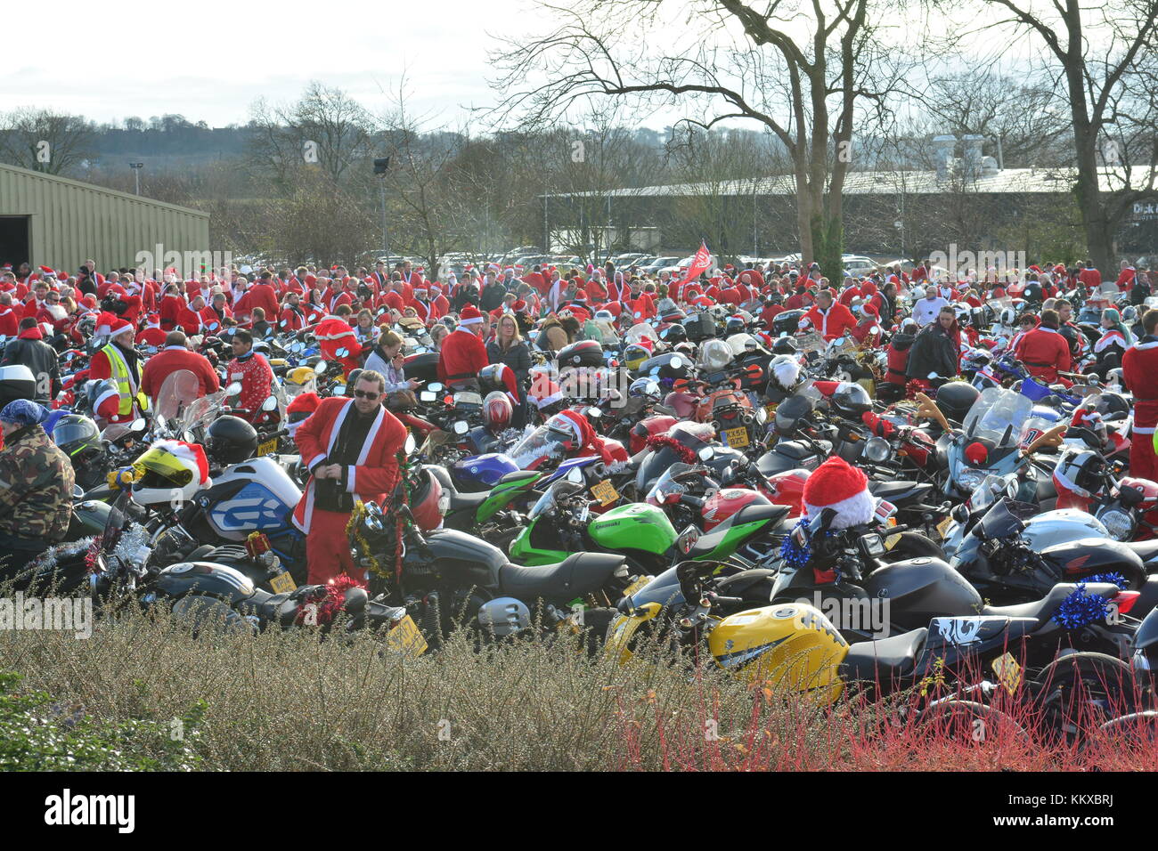 Cribbs Causeway, Bristol, UK. 2nd Dec, 2017. What a turn out at Dick