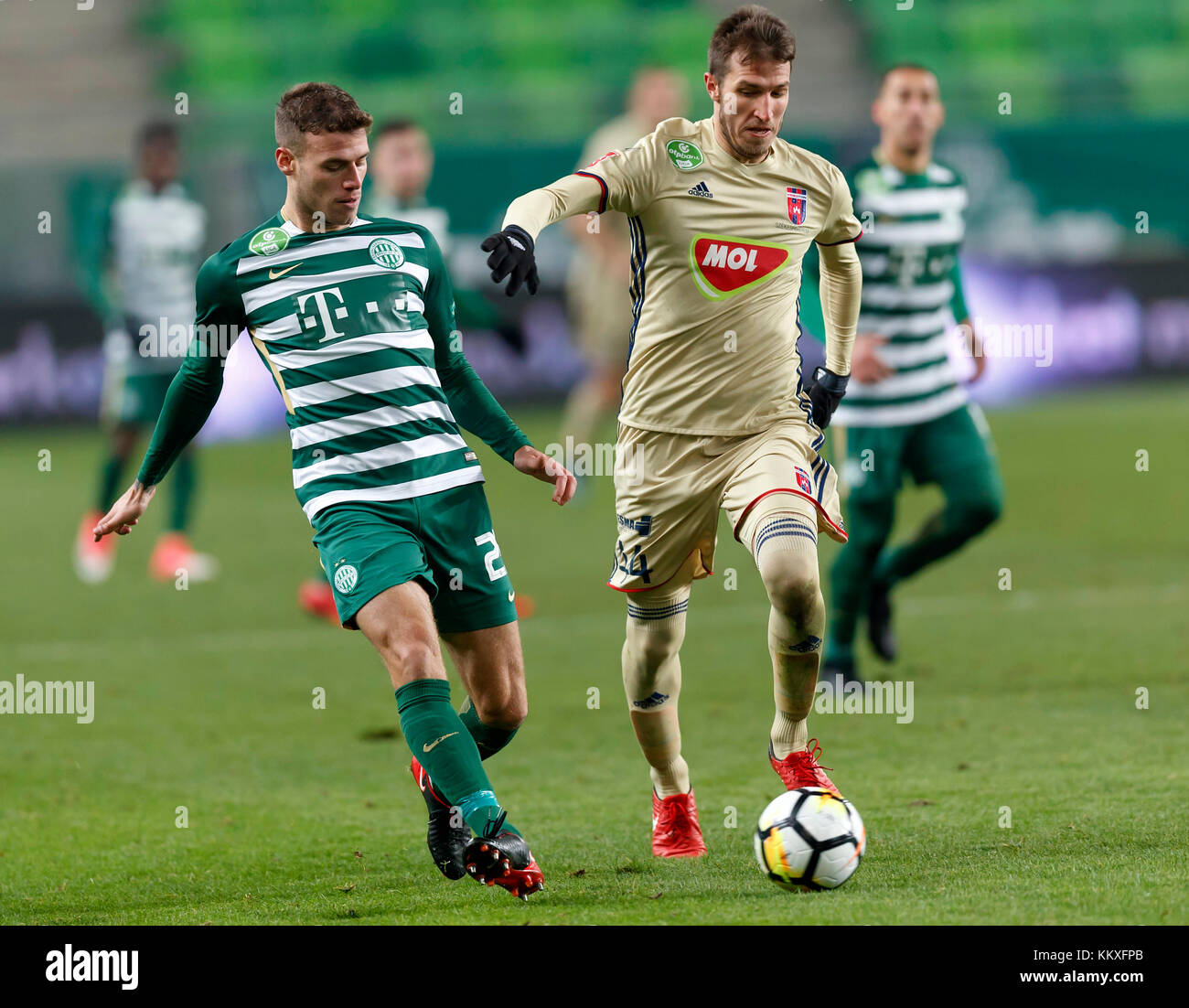 Ferencvarosi TC U19 Football Team from Hungary