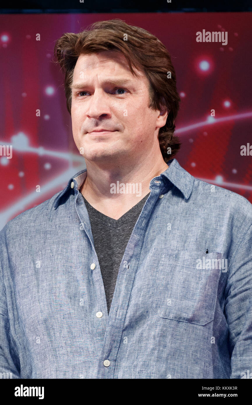 Actor Nathan Fillion attends the Grand Finale event for the Tokyo Comic