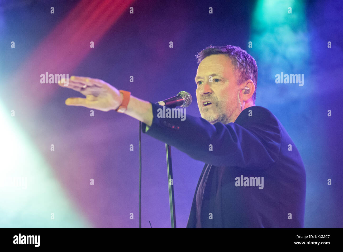 Bognor Regis, UK. 2nd Dec, 2017. Blancmange play Electric Dreams