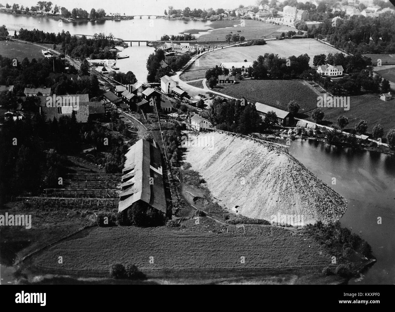 Dalkarlshyttan Oscar Bladh is a historical site in Sweden, recognized for its contributions to Swedish industry and craftsmanship. The location was once a prominent ironworks site, reflecting the industrial history of the region. Stock Photo