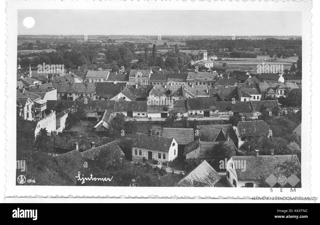 Postcard of Ljutomer (2 Stock Photo Alamy