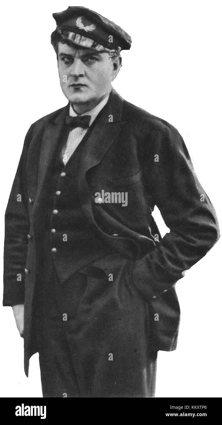 Ernst Rolf portrayed Styrman Karlsson, a character in Swedish theater ...