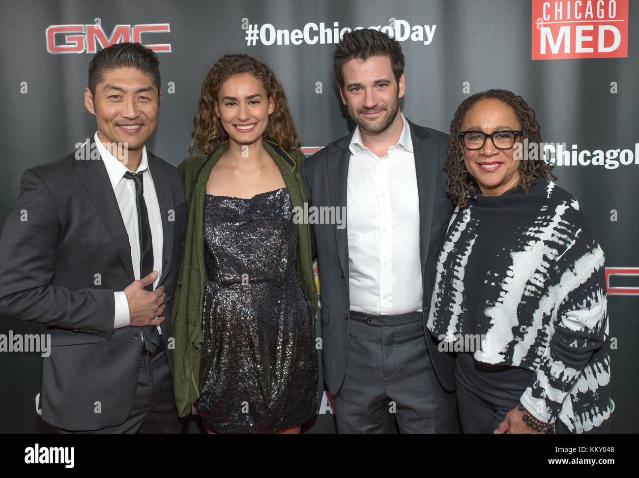 3rd annual NBC One Chicago Party featuring cast members from Chicago Fire, Chicago Med and Chicago P.D - Arrivals  Featuring: Brian Tee, Rachel DiPillo, Colin Donnell, S. Epatha Merkerson Where: Chicago, Illinois, United States When: 30 Oct 2017 Credit: WENN Stock Photo
