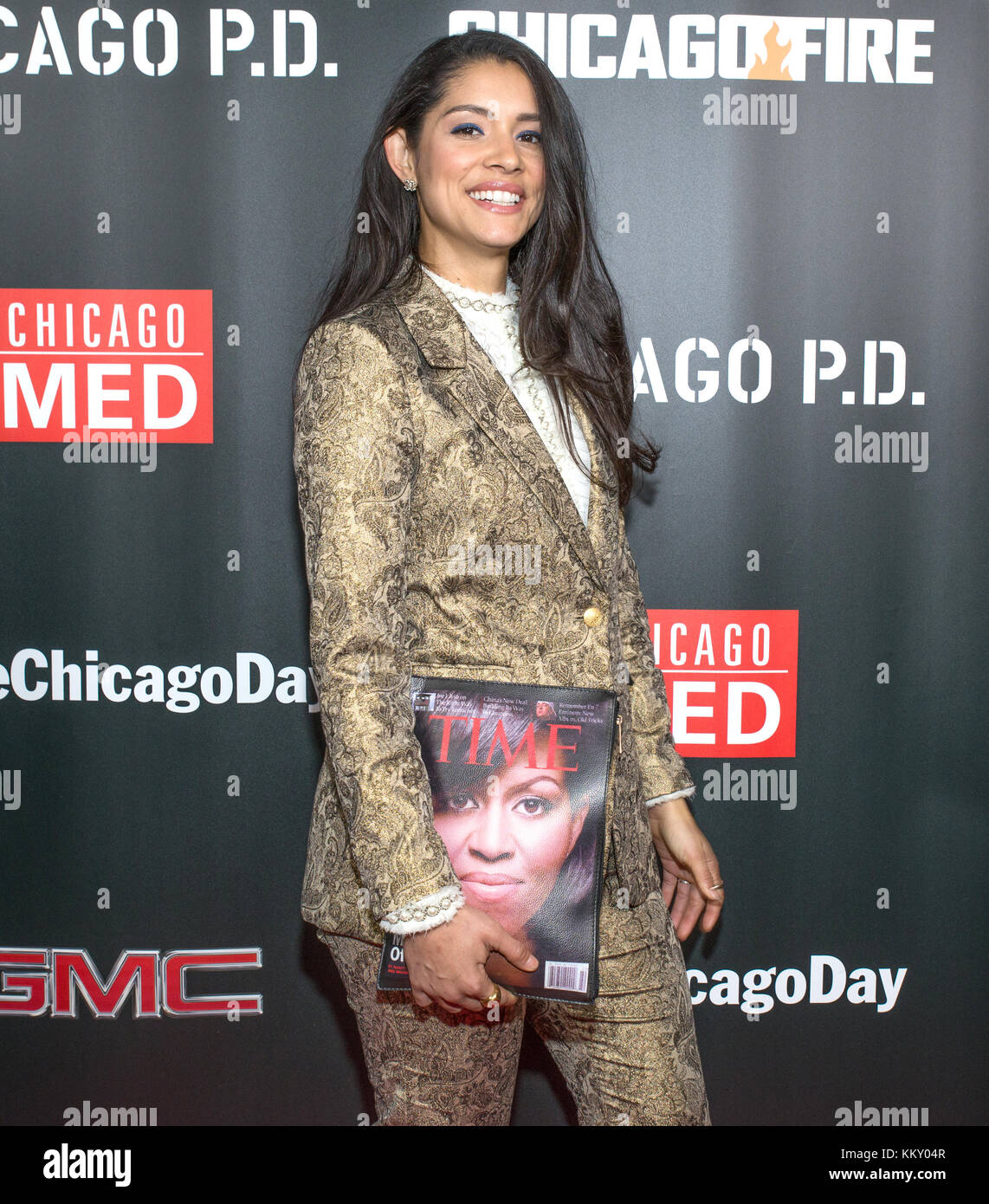 3rd annual NBC One Chicago Party featuring cast members from Chicago Fire, Chicago Med and Chicago P.D - Arrivals  Featuring: Miranda Rae Mayo Where: Chicago, Illinois, United States When: 30 Oct 2017 Credit: WENN Stock Photo