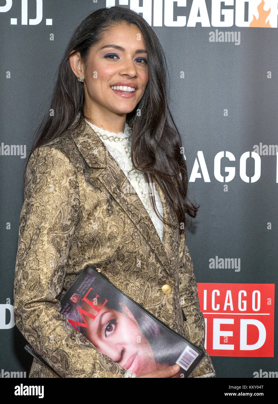 3rd annual NBC One Chicago Party featuring cast members from Chicago Fire, Chicago Med and Chicago P.D - Arrivals  Featuring: Miranda Rae Mayo Where: Chicago, Illinois, United States When: 30 Oct 2017 Credit: WENN Stock Photo