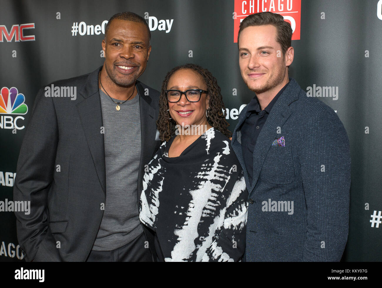 3rd annual NBC One Chicago Party featuring cast members from Chicago Fire, Chicago Med and Chicago P.D - Arrivals  Featuring: Eriq La Salle, S. Epatha Merkerson, Jesse Lee Solter Where: Chicago, Illinois, United States When: 31 Oct 2017 Credit: WENN Stock Photo