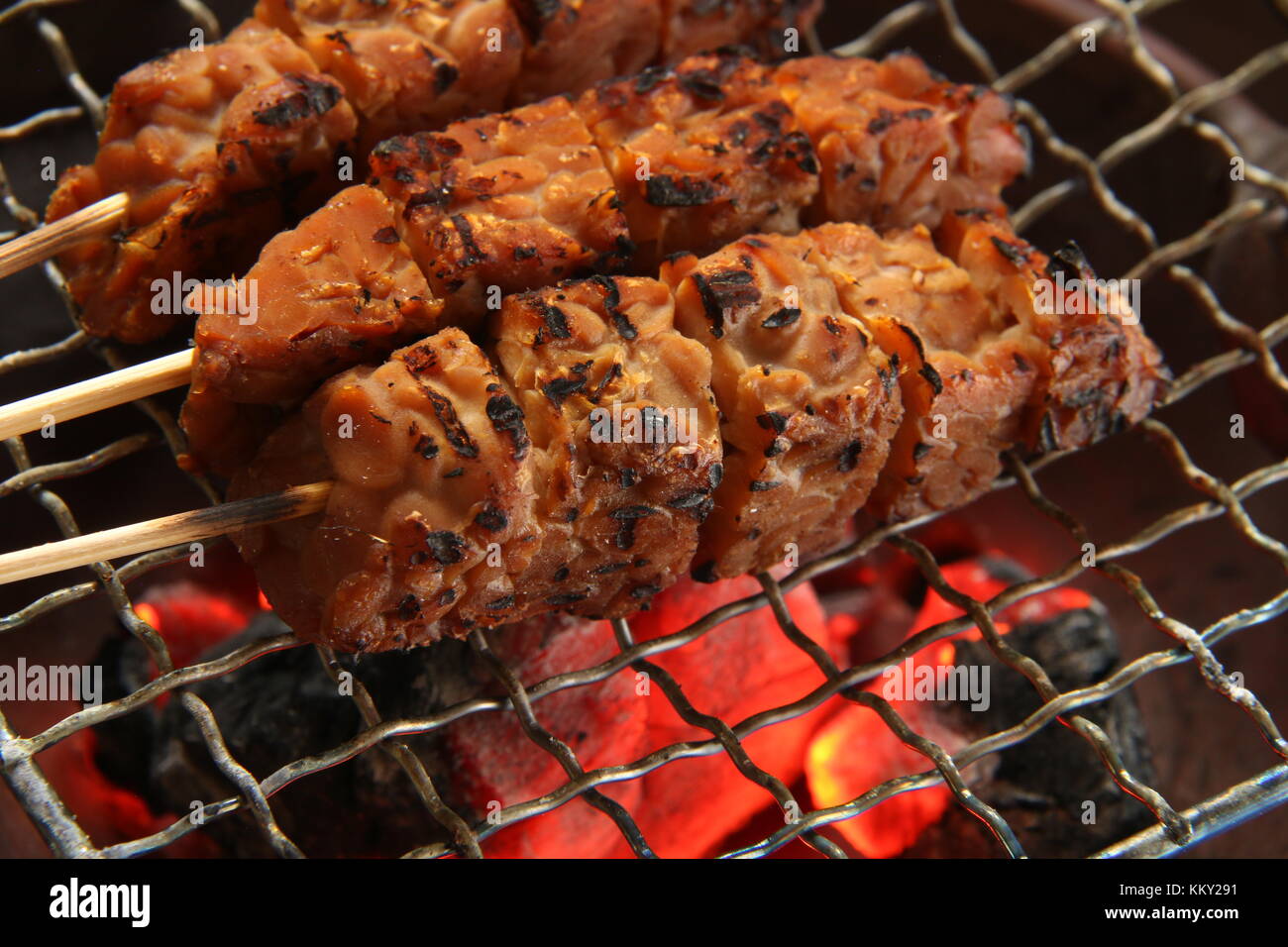 Sate Kere, the Popular Tempeh Satay from Solo / Surakarta, Central Java