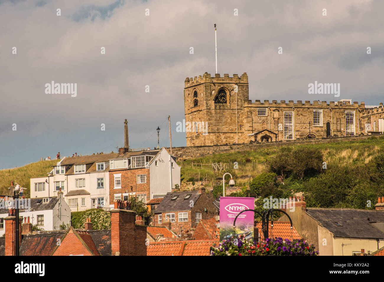 Holy town Yorkshire England  Whitby Ray Boswell Stock Photo