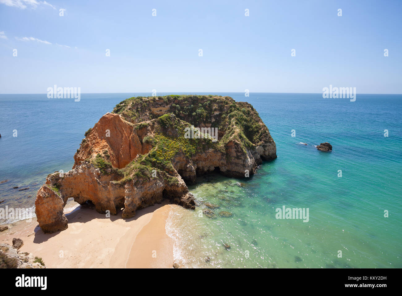 Portugal - Algarve - Praia dos Tres Irmaos - Europe Stock Photo