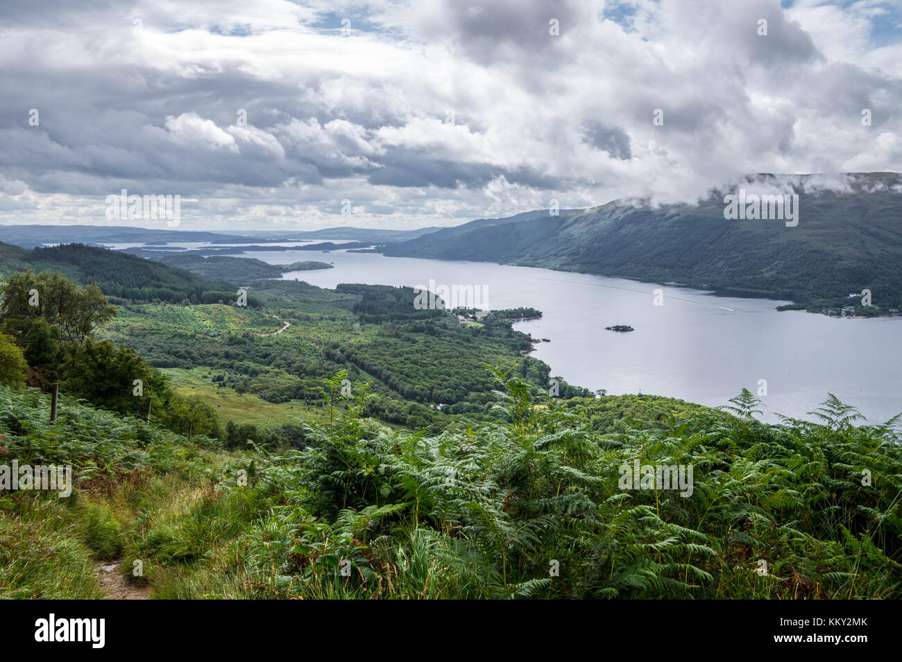Ben Lomond and Loch Lomond Stock Photo Alamy