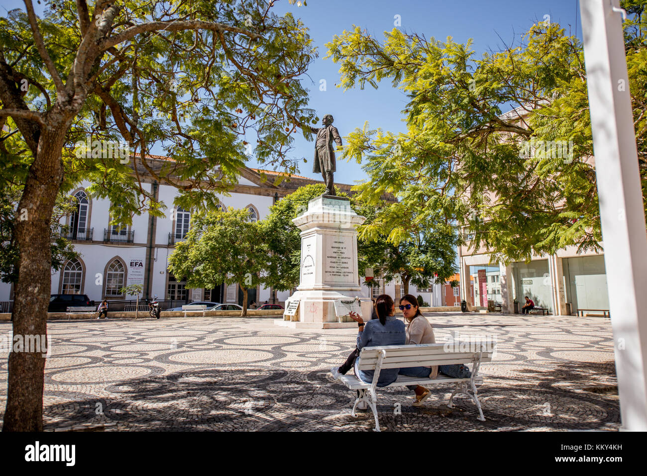 Aveiro city in Portugal Stock Photo