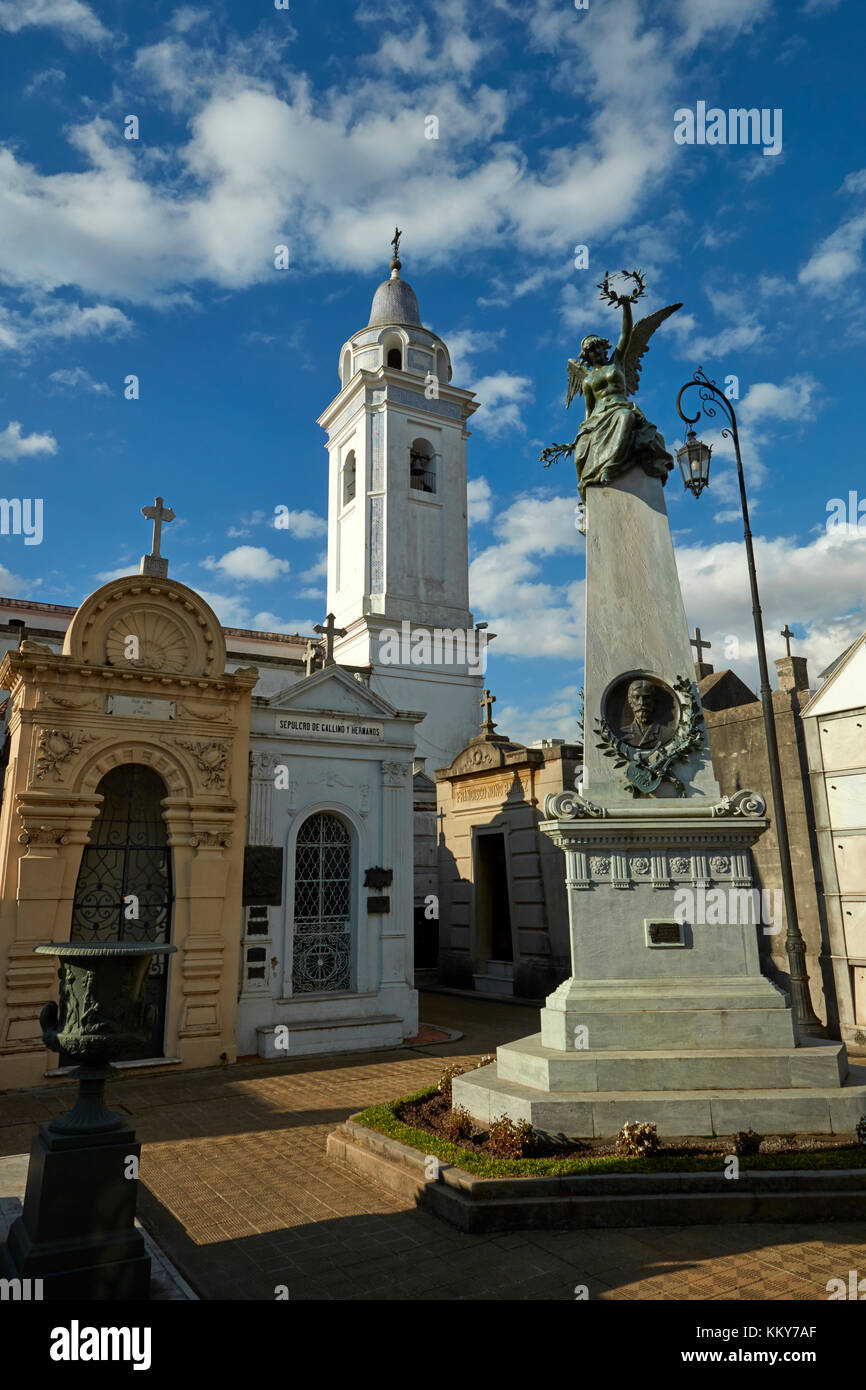 Recoleta Cemetery, Recoleta, Buenos Aires, Argentina, South America Stock Photo