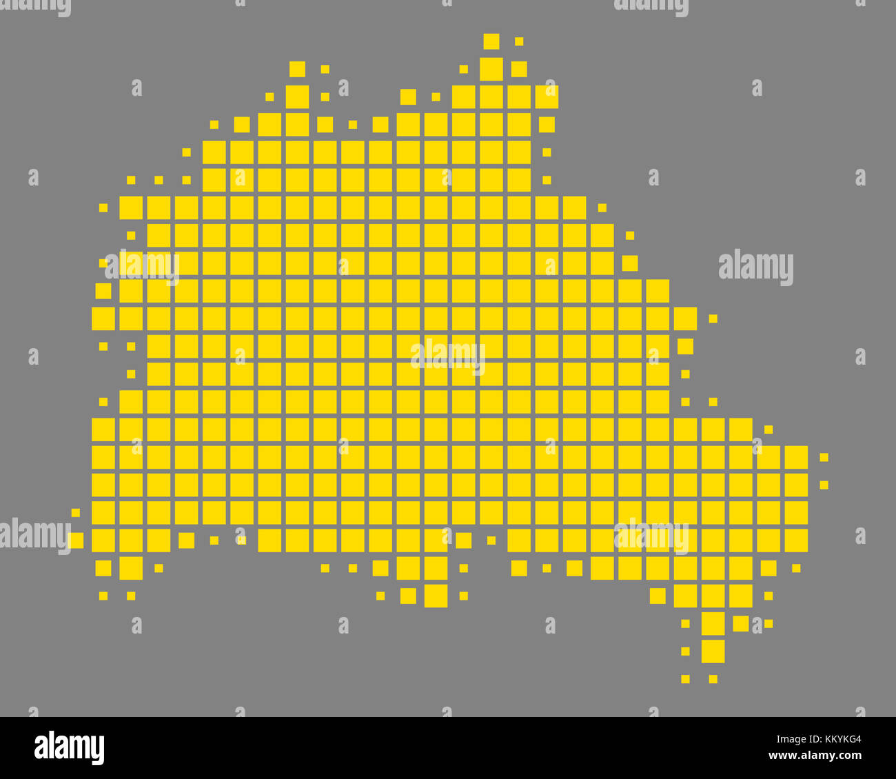 Map of Berlin Stock Photo - Alamy