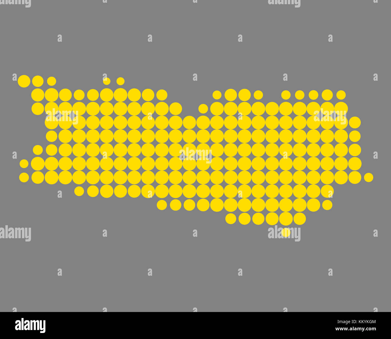 Map of Carinthia Stock Photo - Alamy