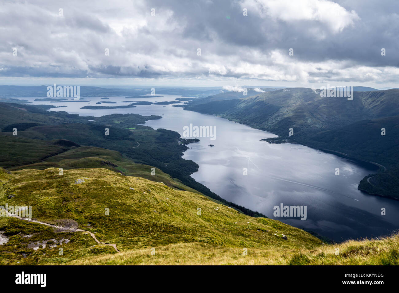 Ben Lomond and Loch Lomond Stock Photo Alamy