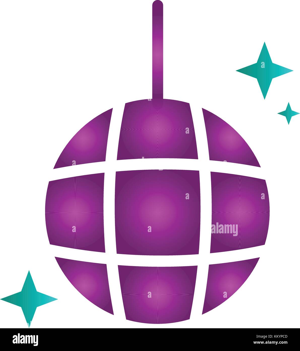 Isolated disco ball Stock Vector Image & Art Alamy