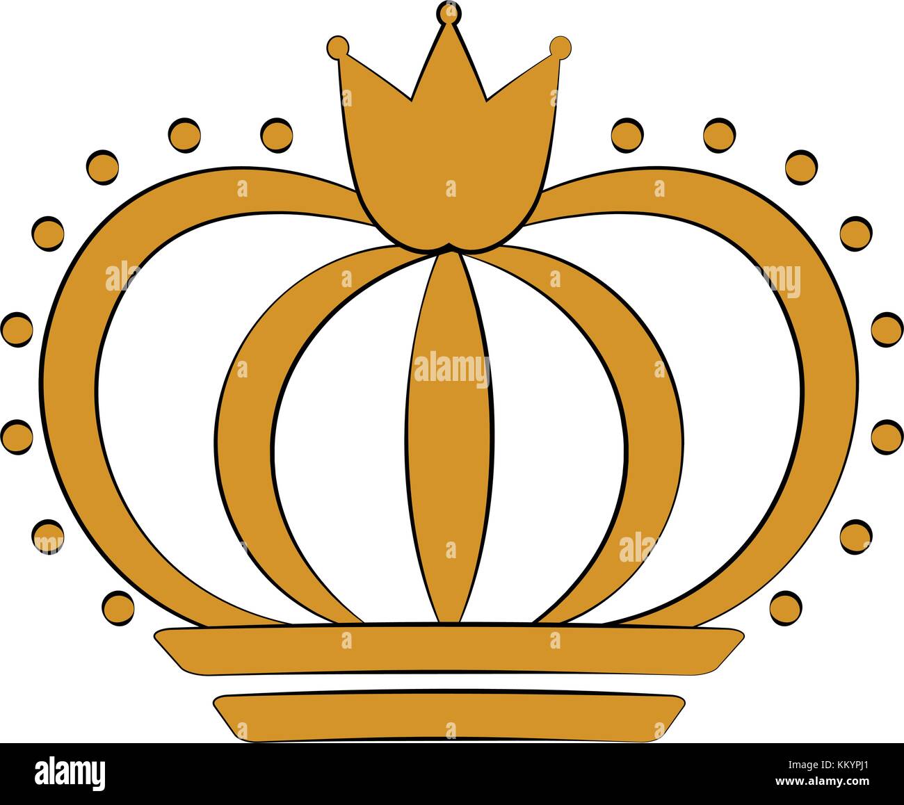 Isolated royal crown Stock Vector Image & Art - Alamy