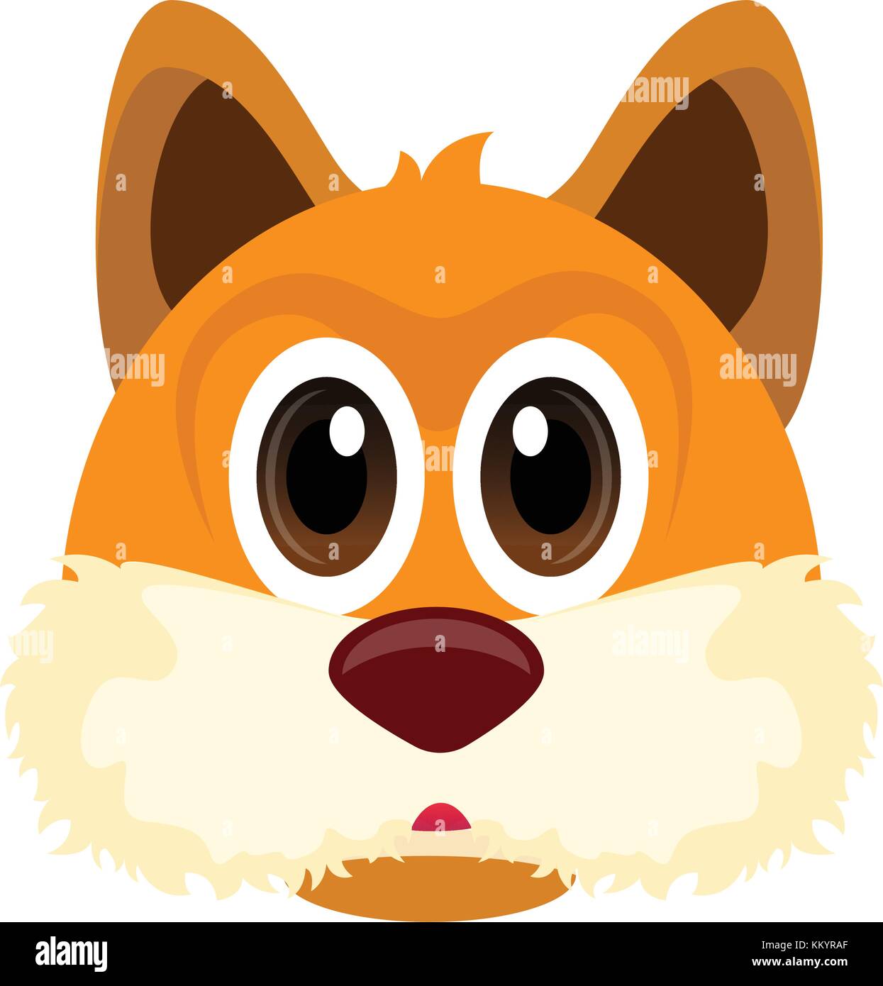 Avatar of a fox Stock Vector Image & Art - Alamy