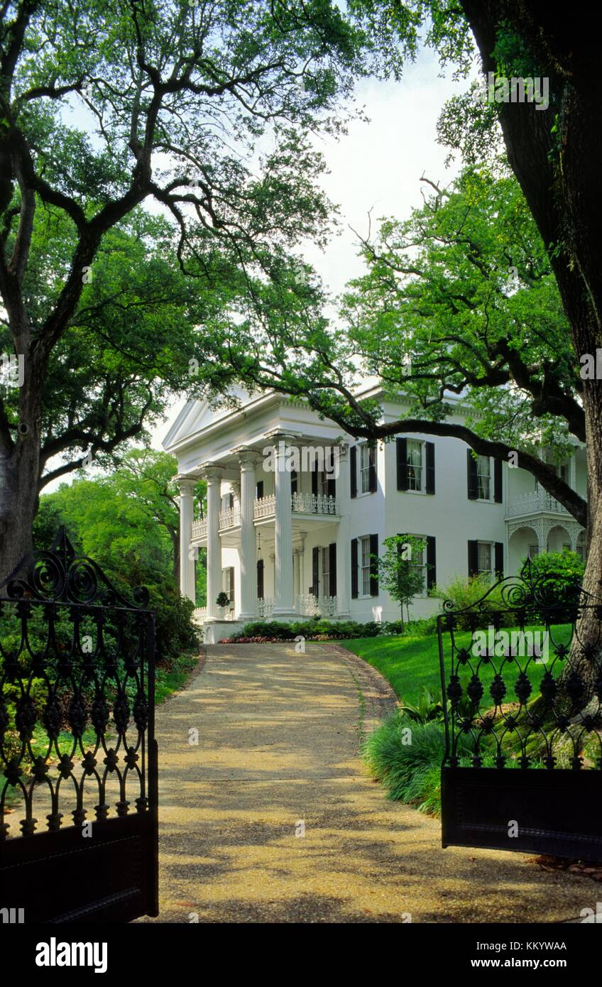 Natchez, Mississippi, USA. Stanton Hall antebellum plantation mansion house Stock Photo