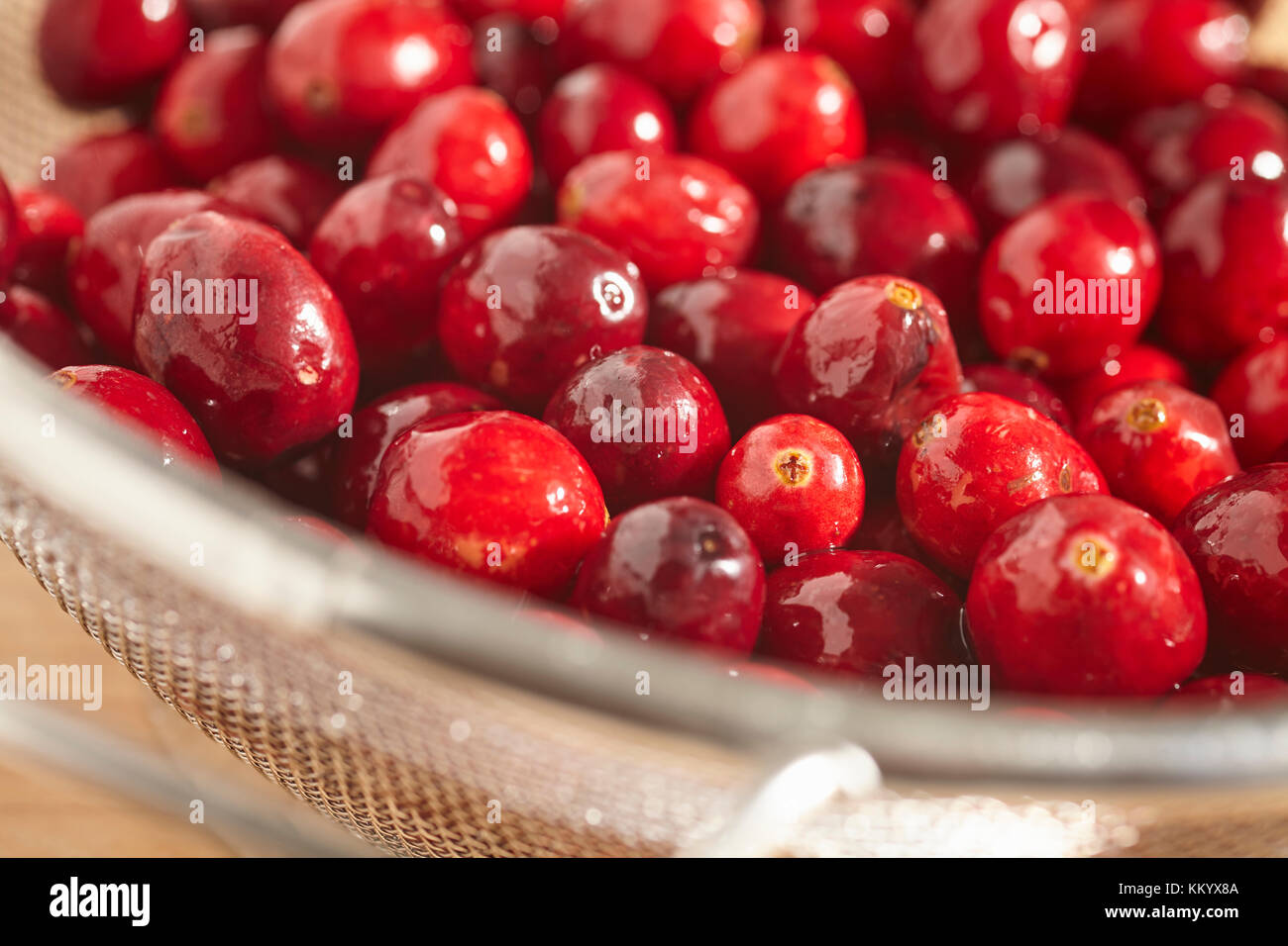 fresh cranberries, ready for cooking Stock Photo - Alamy