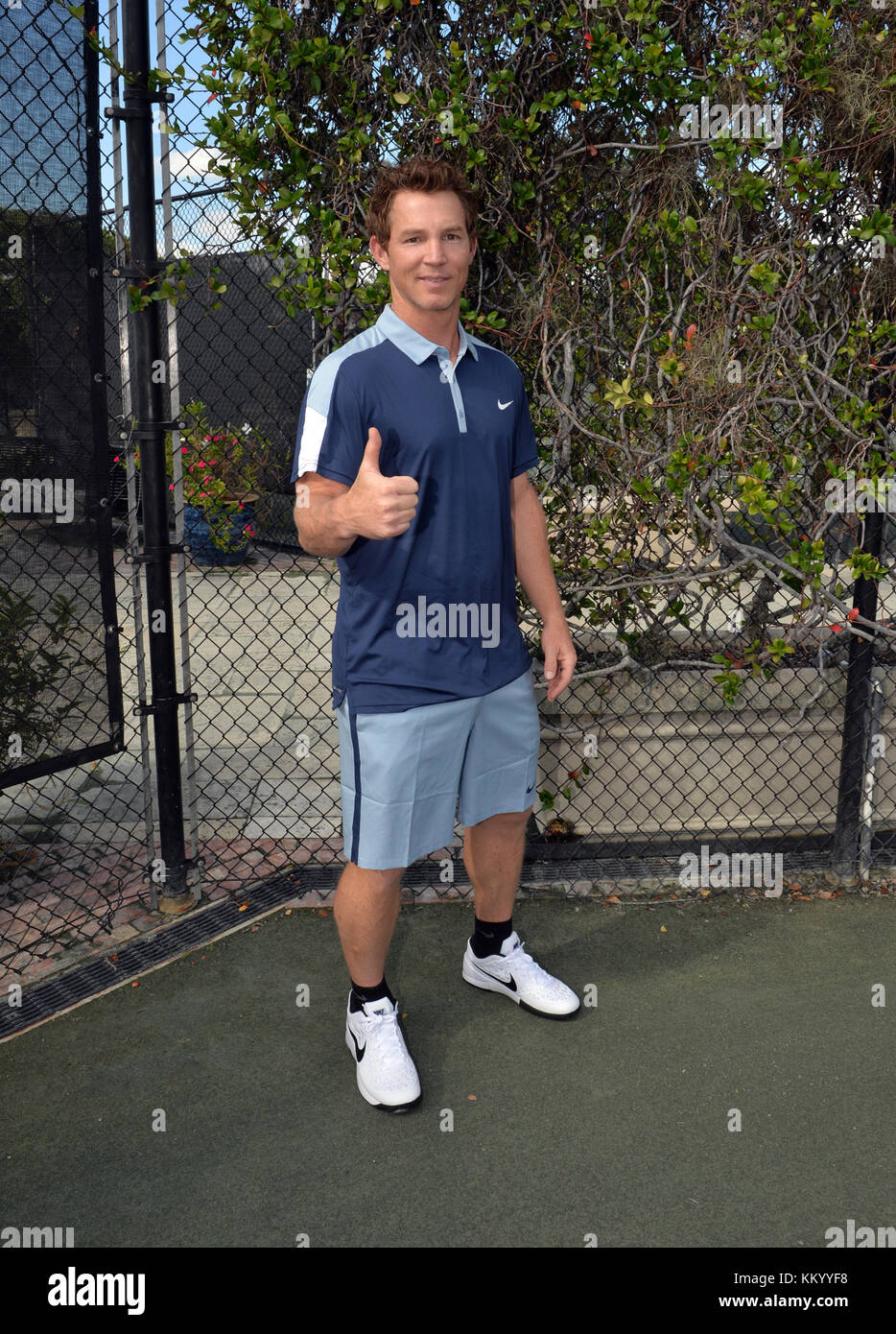 BOCA RATON, FL NOVEMBER 18 Shawn Hatosy playing Tennis at The Boca