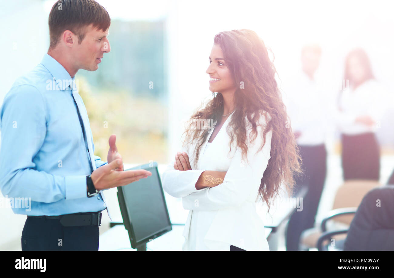 Senior managers at a conference table hi-res stock photography and ...