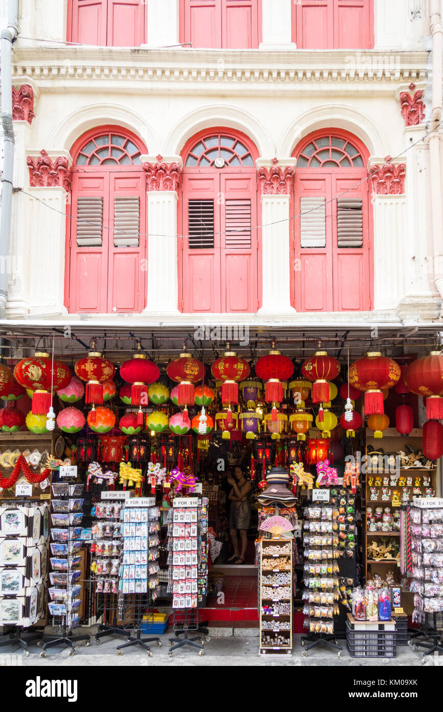 Singapore chinatown shophouse hires stock photography and images Alamy