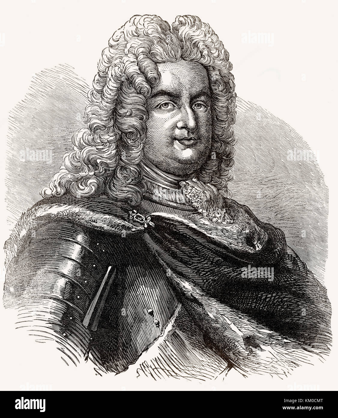 Stanisław I Leszczyński, 1677 – 1766, King of Poland Stock Photo